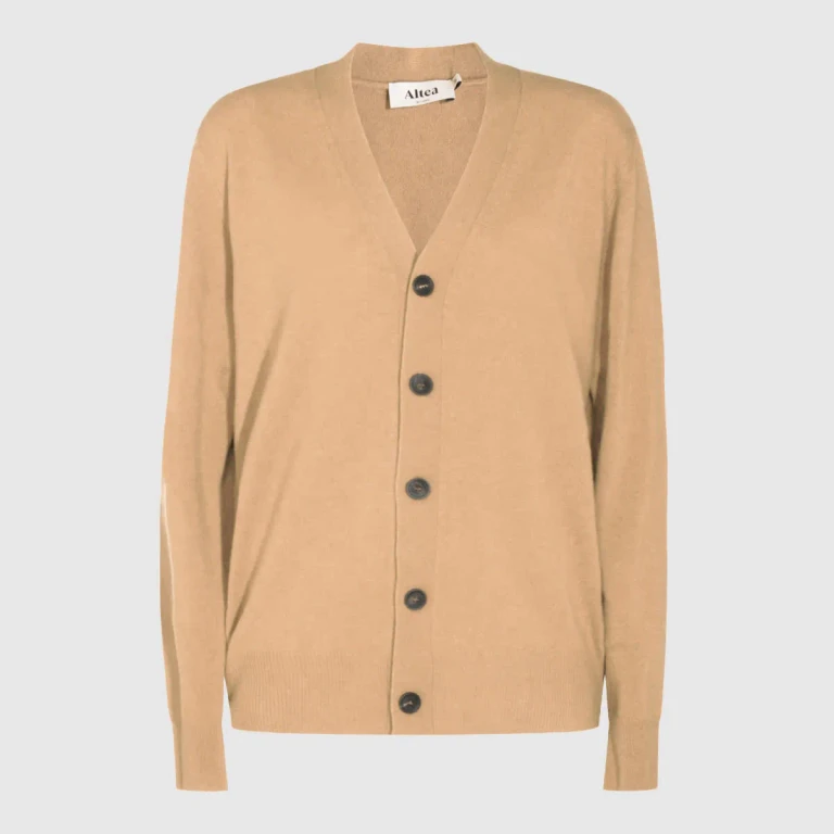 Altea Camel Wool Knitwear