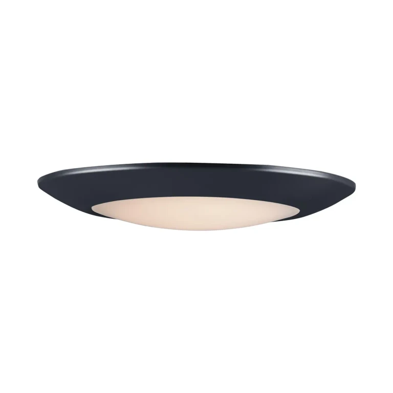 Black LED Flush Mount from the Diverse Collection