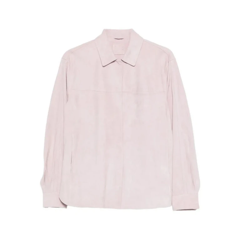 Desa 1972 Blouson En Cuir - Couleur Chair