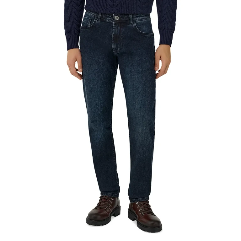 Boggi Milano Blue Black Denim Jeans