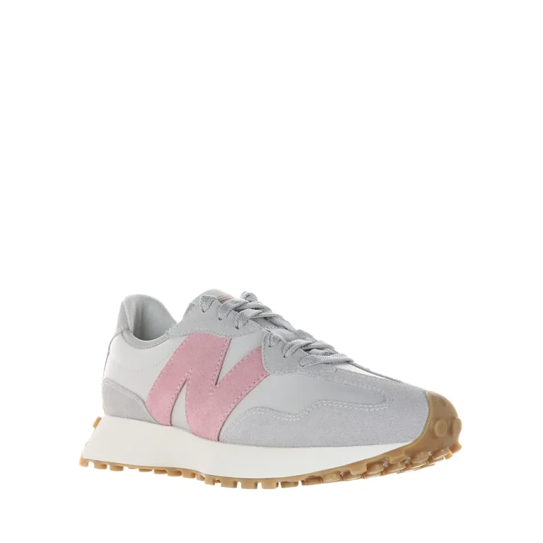New Balance Feminino 327 Tênis de Cano Baixo