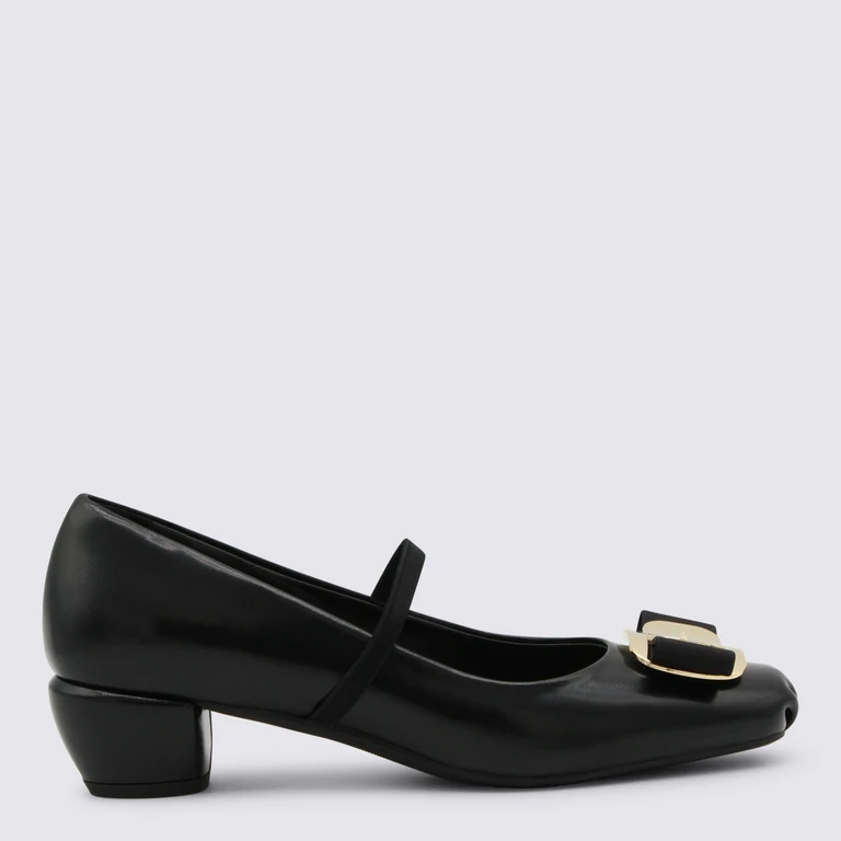 Ferragamo With Heel Black _cover Le Sole El - Women
