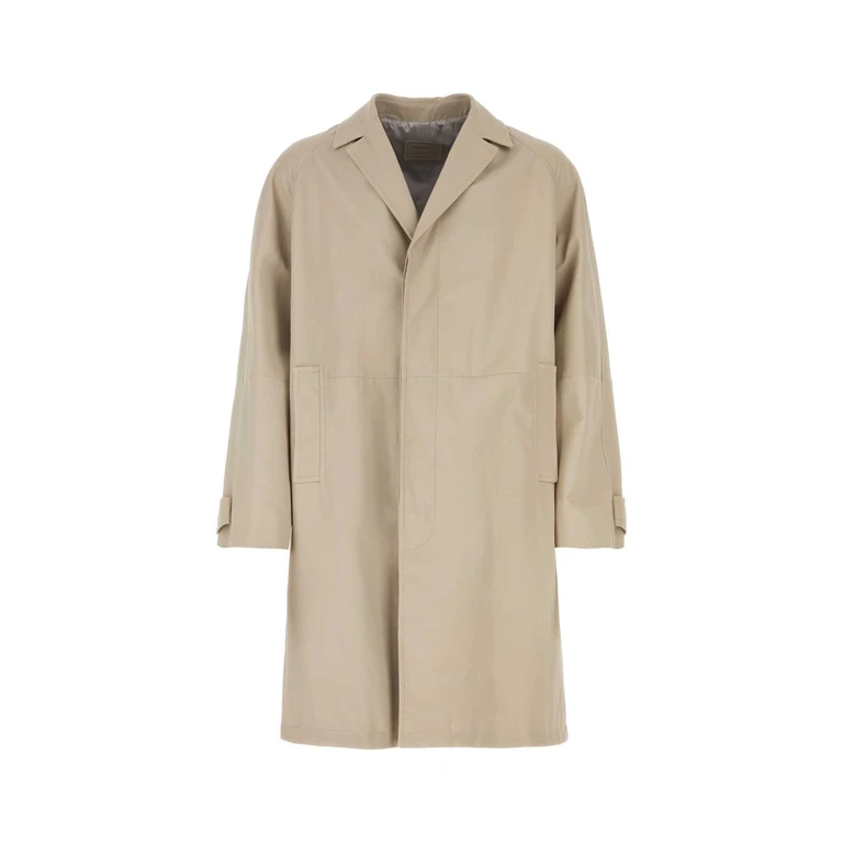 Prada Nappa Leather Coat