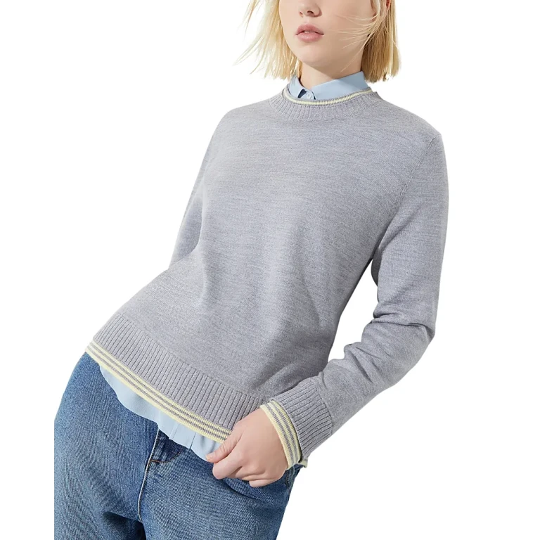 Max & Co. Merino Wool Crewneck Sweater