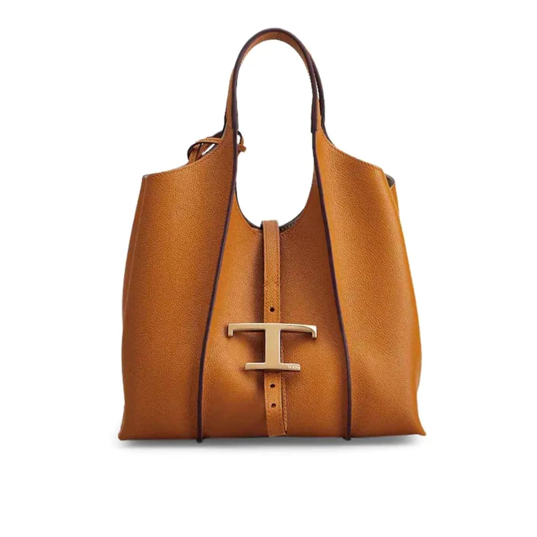 Tod's Timeless Logo-plaque Tote Bag