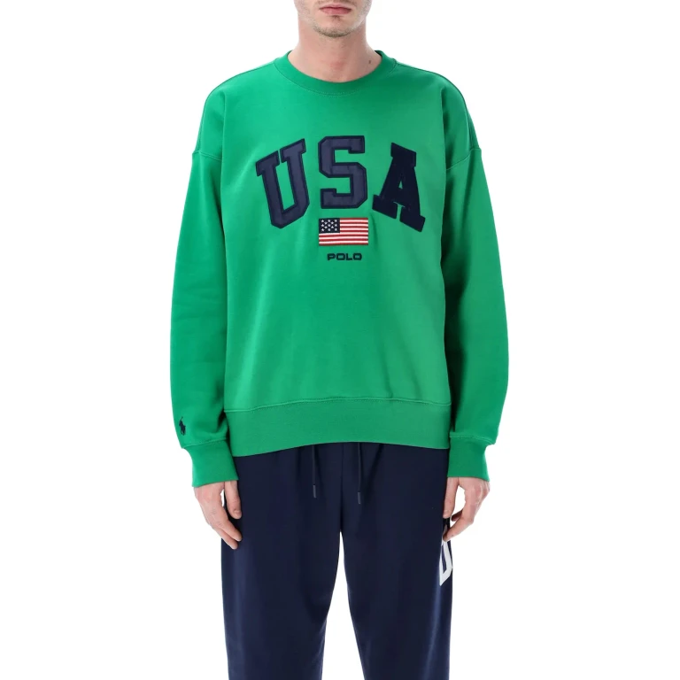 Vintage Fit Flag Fleece Sweatshirt