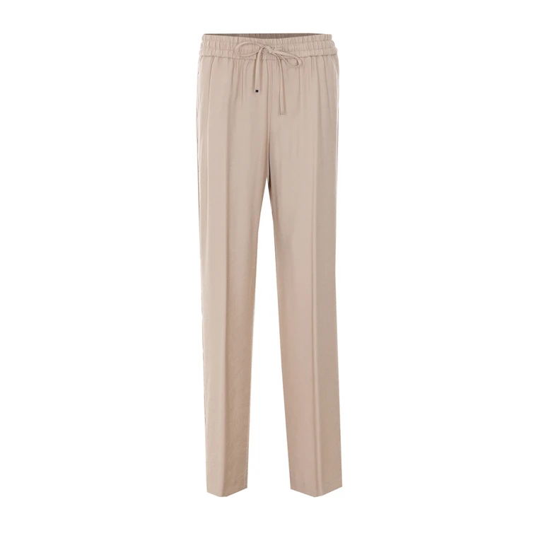 Dondup Trousers Beige Viscose - Women