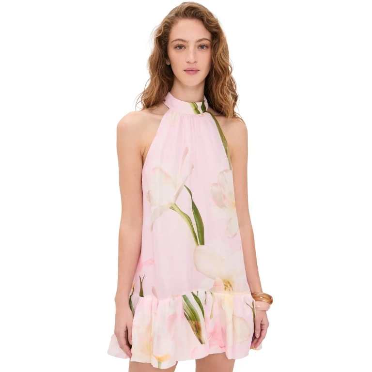Cara Cara Arca Mini Dress Lillian Blush S