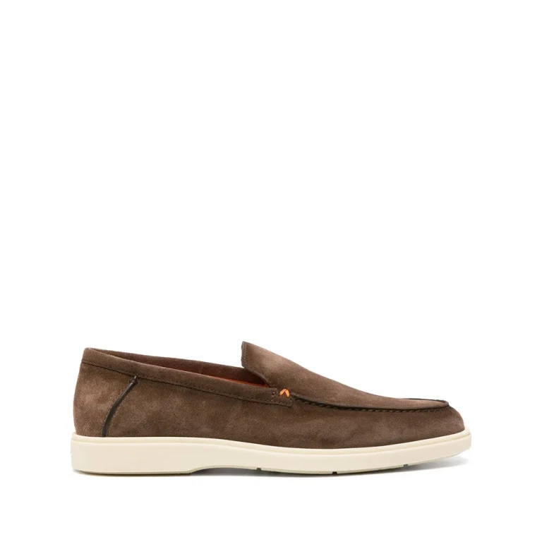 Mocasines Santoni de ante con punta almendrada
