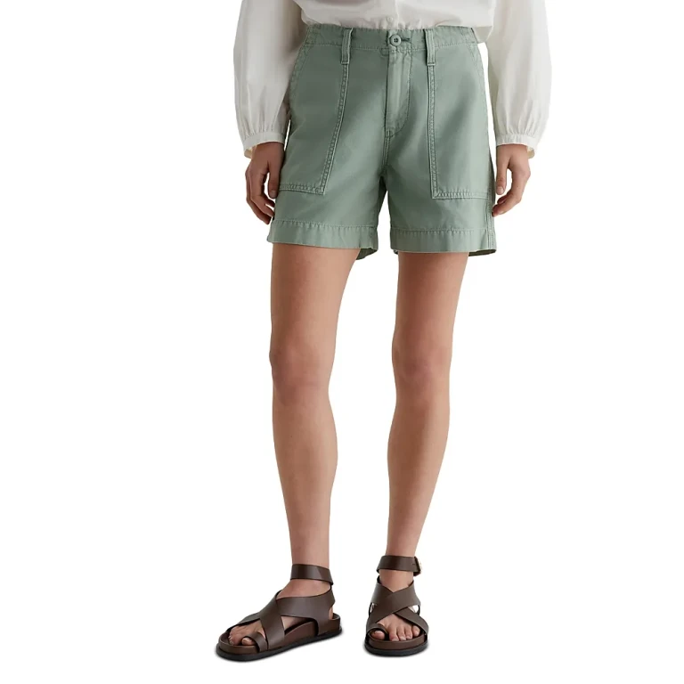 Ag Mid Rise Utility Shorts