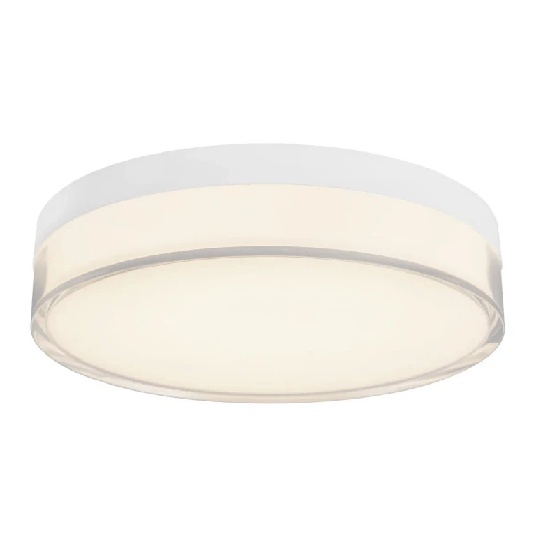 White LED Flush Mount from the Quara Collection
