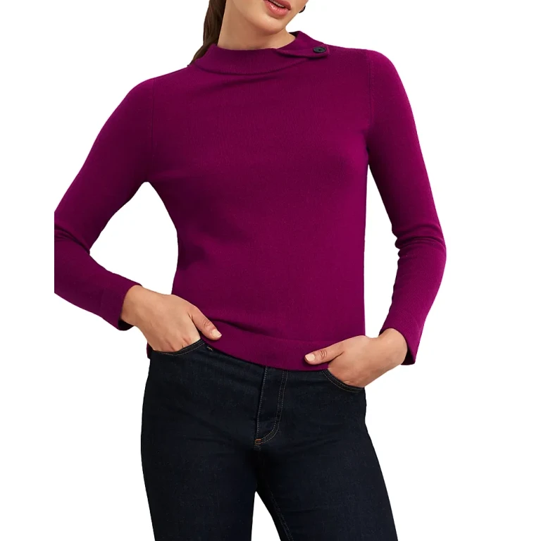 Hobbs London Talia Roll Neck Sweater