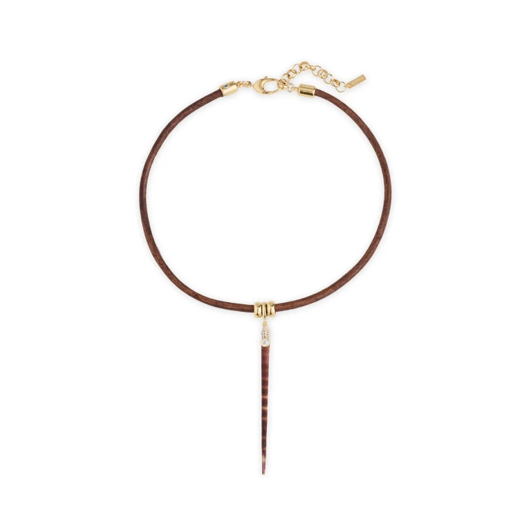 éliou Selkie Necklace Brown One Size