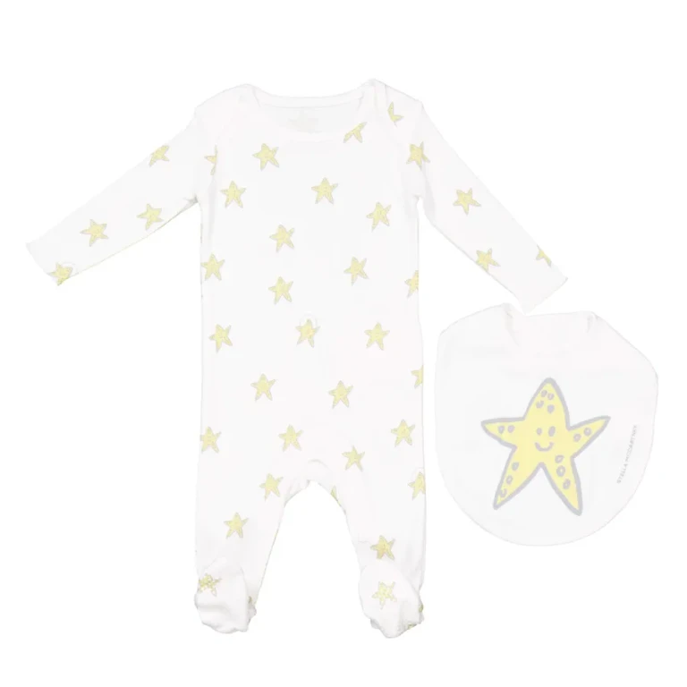 Stella McCartney Infant Star Print Babygrow Gift Set