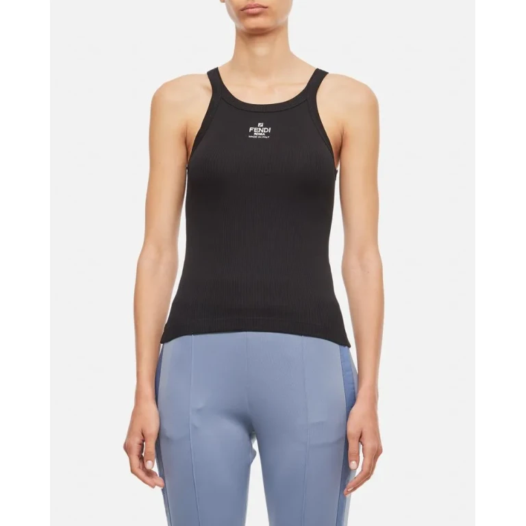 Ribbed Cotton Jersey Tank Top (FS7966)
