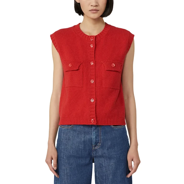 Weekend Max Mara Caprara Knitted Waistcoat Top