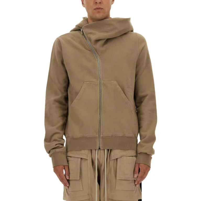 DRKSHDW Asymmetrical Zipper Sweatshirt