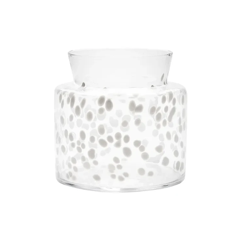 Kosta Boda Meadow Winter Vase, Wide