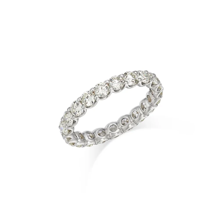Diamond Eternity Band in 14K White Gold, 2.0 tcw