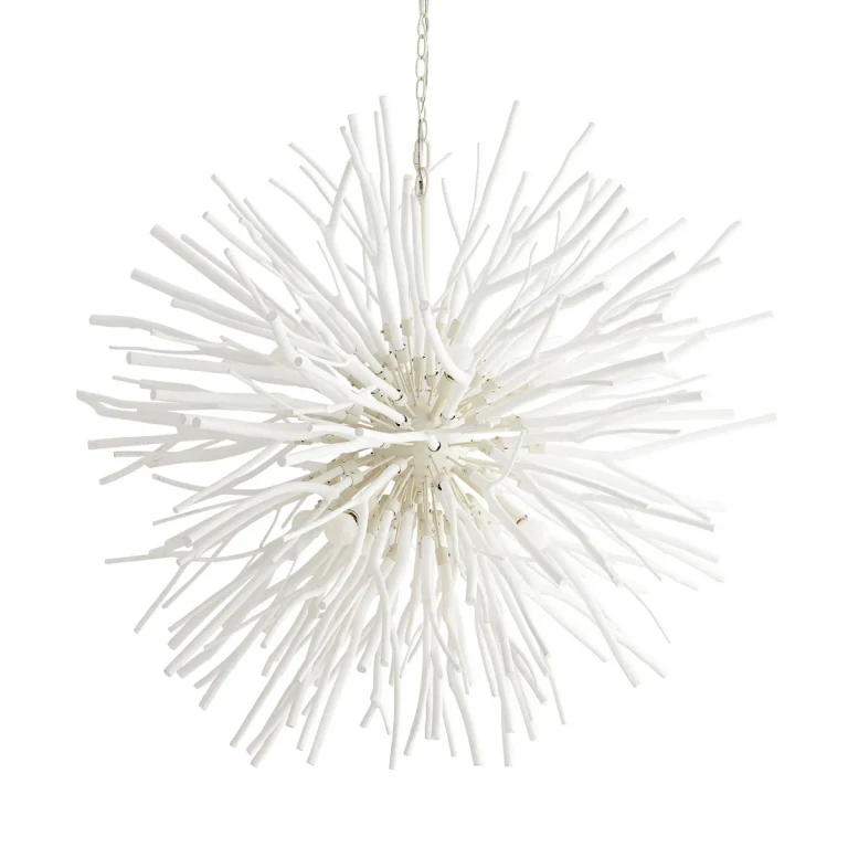 White Wash Chandelier from the Finch Collection