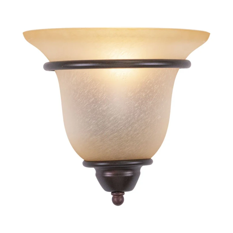 Royal Bronze One Light Wall Sconce from the Monrovia Collection