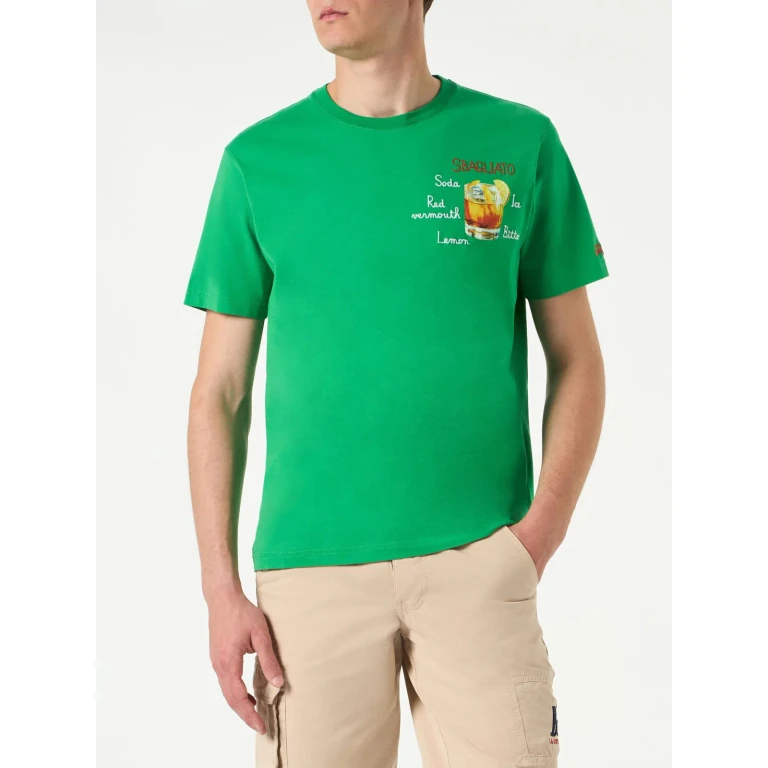 MC2 Saint Barth Sbagliato Embroidered T-shirt
