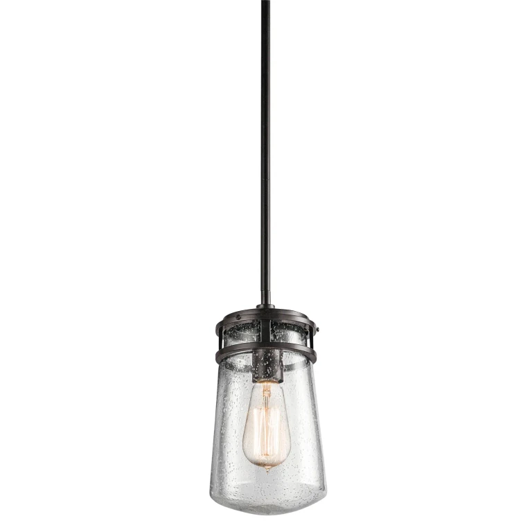 Lyndon 6" Outdoor Hanging Pendant in Bronze