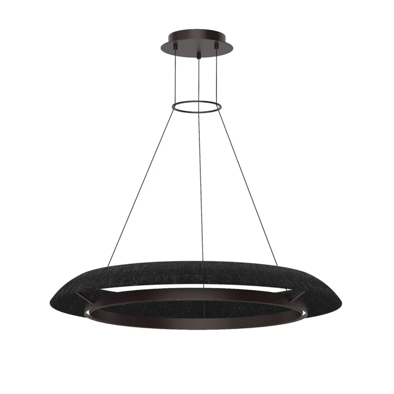 Bronze LED Chandelier from the Noa Collection