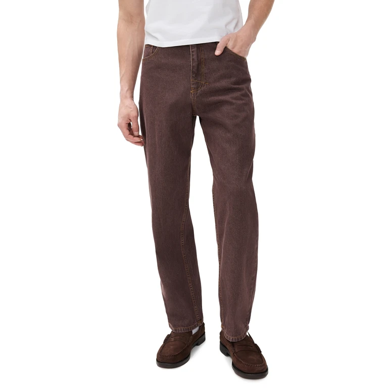 Rhythm Chile Denim Pants Brown 34