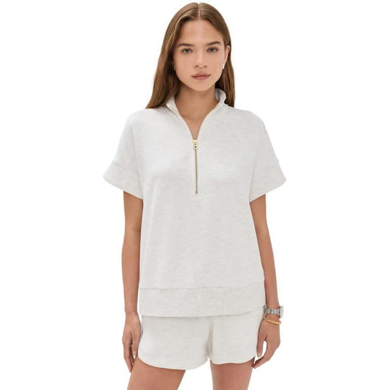 Varley Ritchie Short Sleeve Sweatshirt Black S