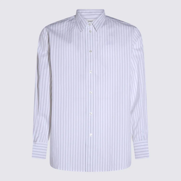 Saint Laurent White Cotton Shirt