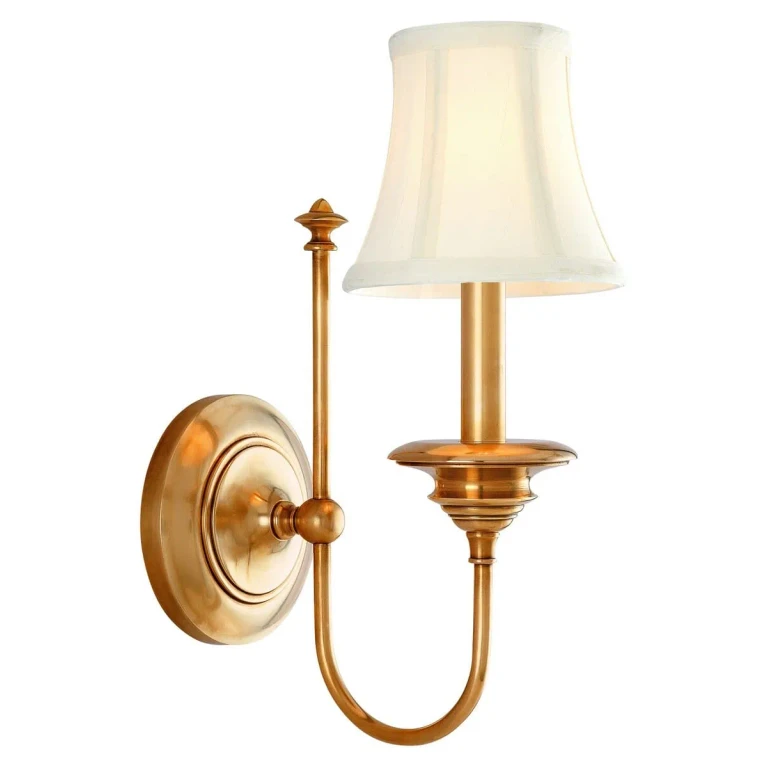 Yorktown 14" Wall Sconce in Aged Brass