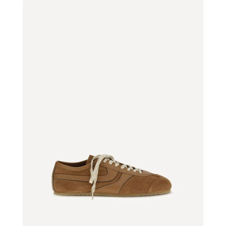 DRIES VAN NOTEN Suede Sneakers Male 41