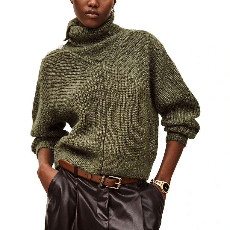 ba & sh Roumane Turtleneck Sweater