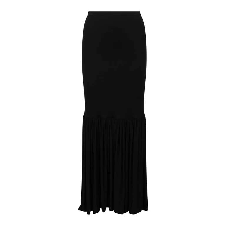 Nina Ricci Jupe Longue - Noir