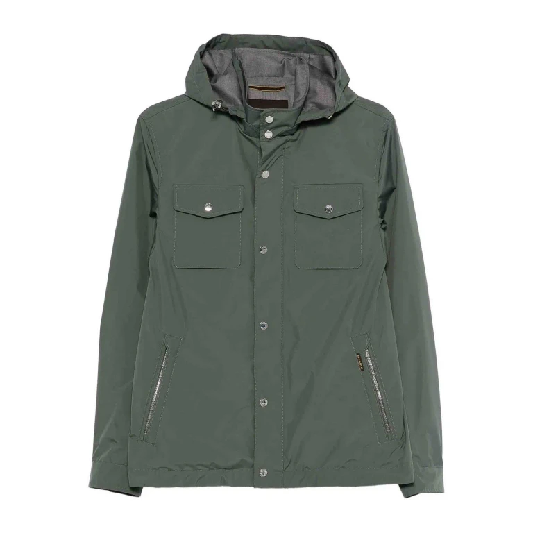 Moorer Manteau Rembourré - Bleu Foncé