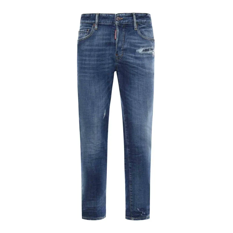 Dsquared2 Jean Droit - Bleu