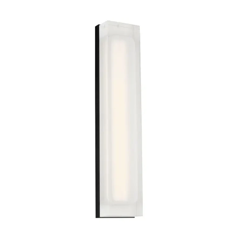 Nightshade Black LED Wall Sconce from the Milley Collection