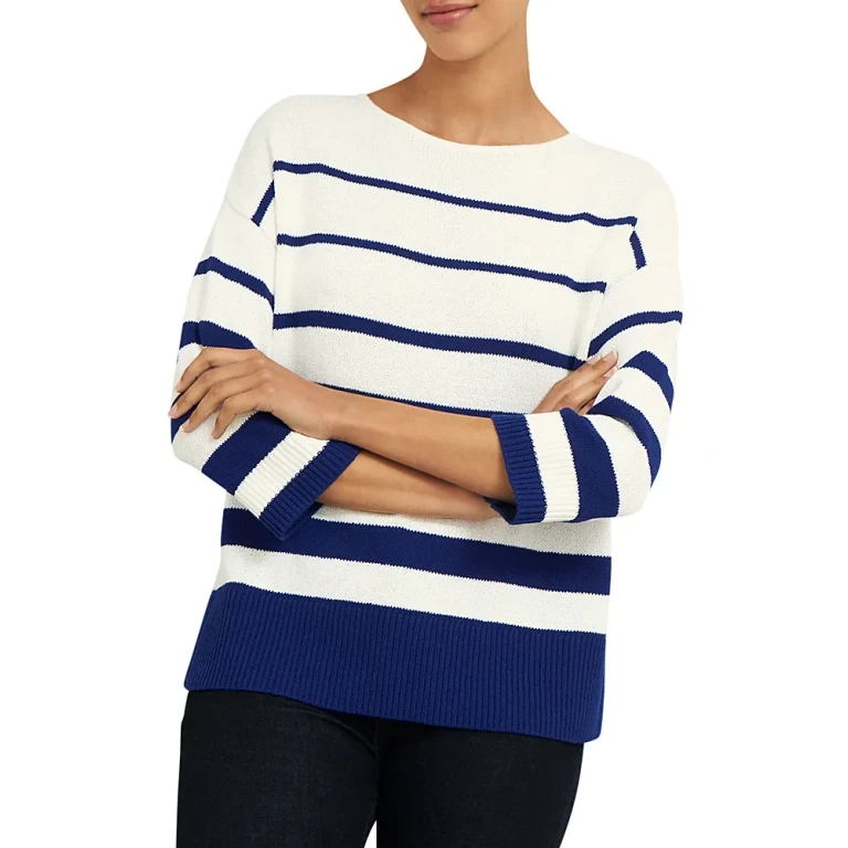 Hobbs London Elaine Striped Sweater