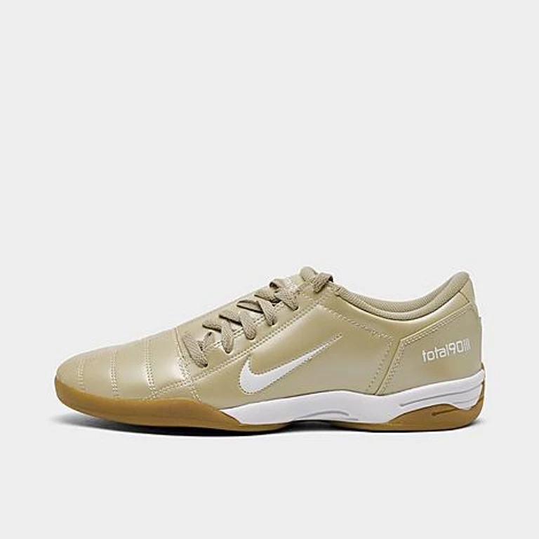 Nike Men's Total 90 Casual Shoes in Desert Khaki/Stadium Green/Gum Light Brown Size: 7.5