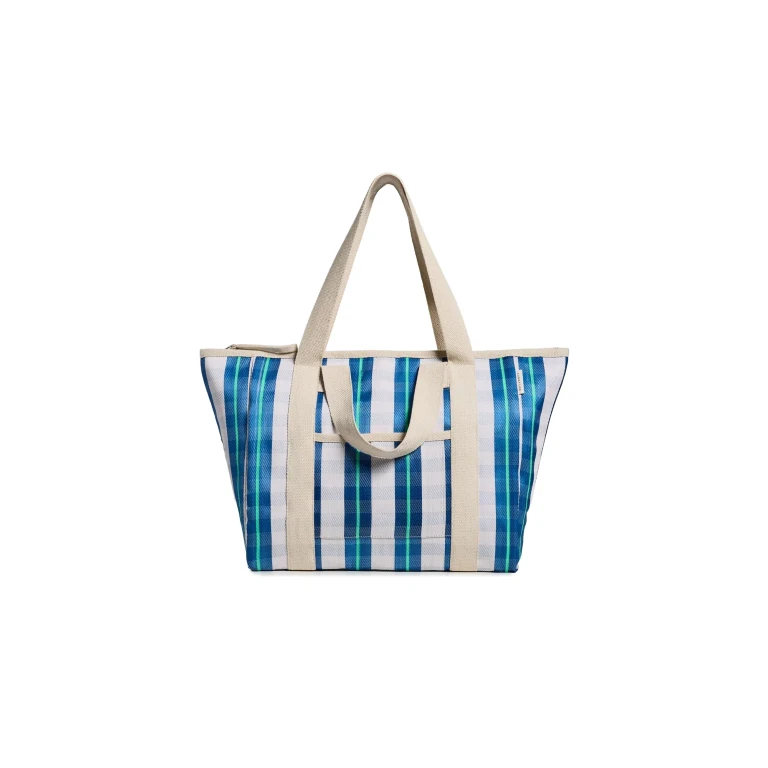 SunnyLife Recycled Nylon Cooler Tote Bag Blue Neon One Size