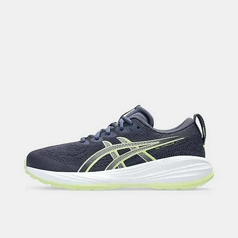 Asics Big Kids GEL-CUMULUS 27 Casual Shoes in Black/White Size: 1.0