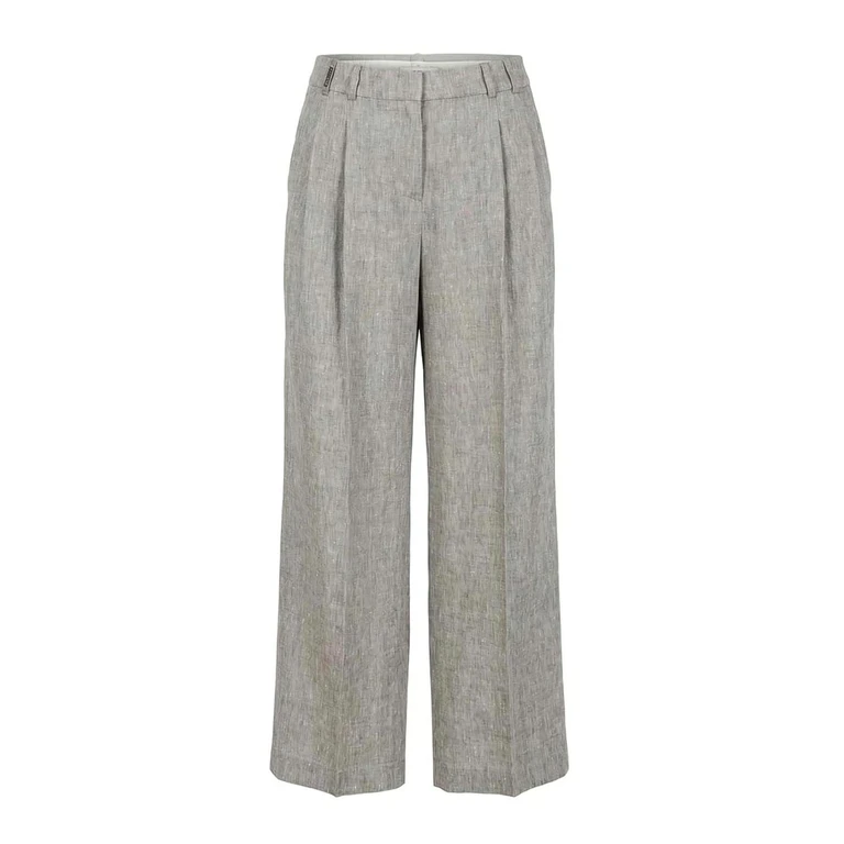 Peserico Pantalons Décontractés - Marron