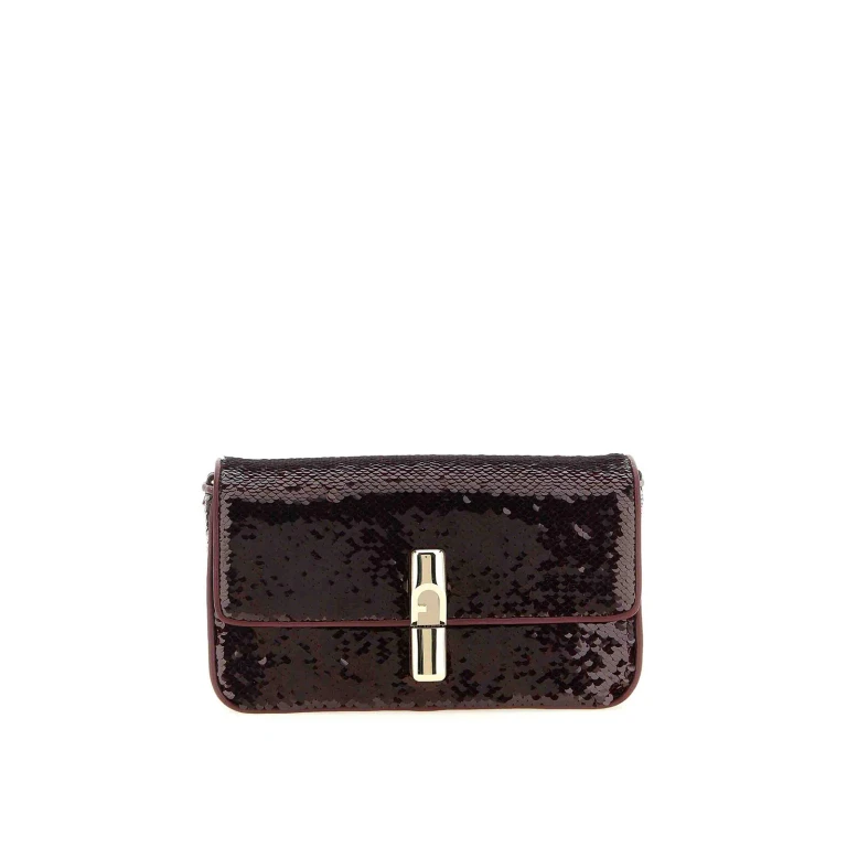 Furla Sac Bandoulière - Rouge Brun