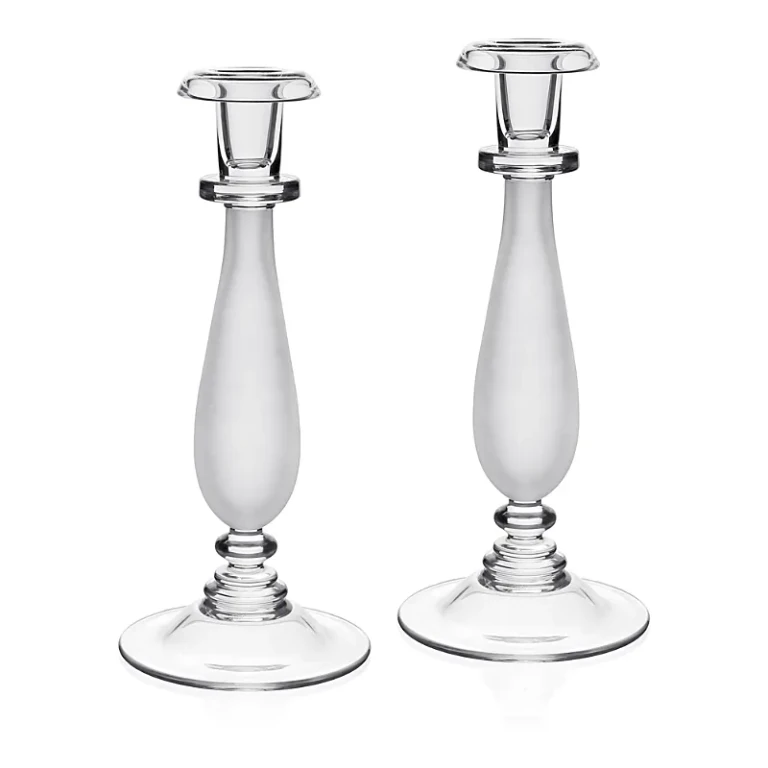 William Yeoward Crystal Astrid Candlesticks, Set of 2