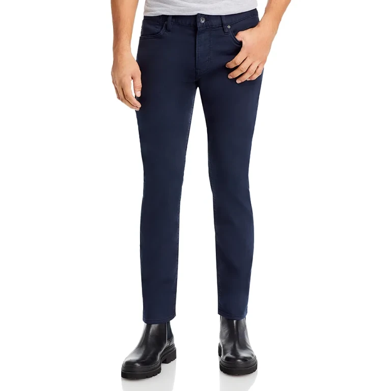 John Varvatos Star Usa Bowery Slim Fit Jeans in Eclipse