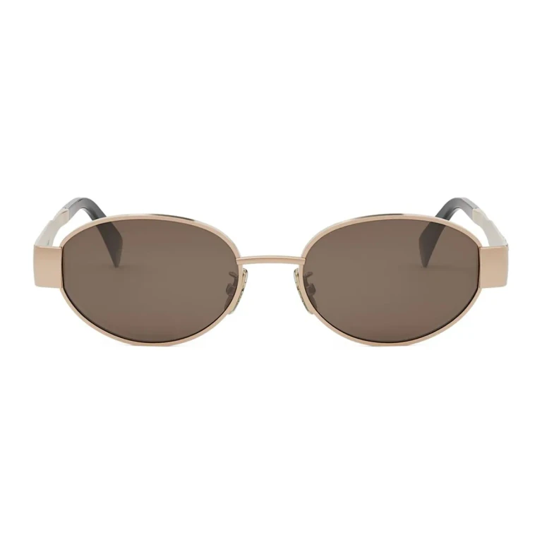 Celine Metal Triomphe Cl40235u - Gold Sunglasses
