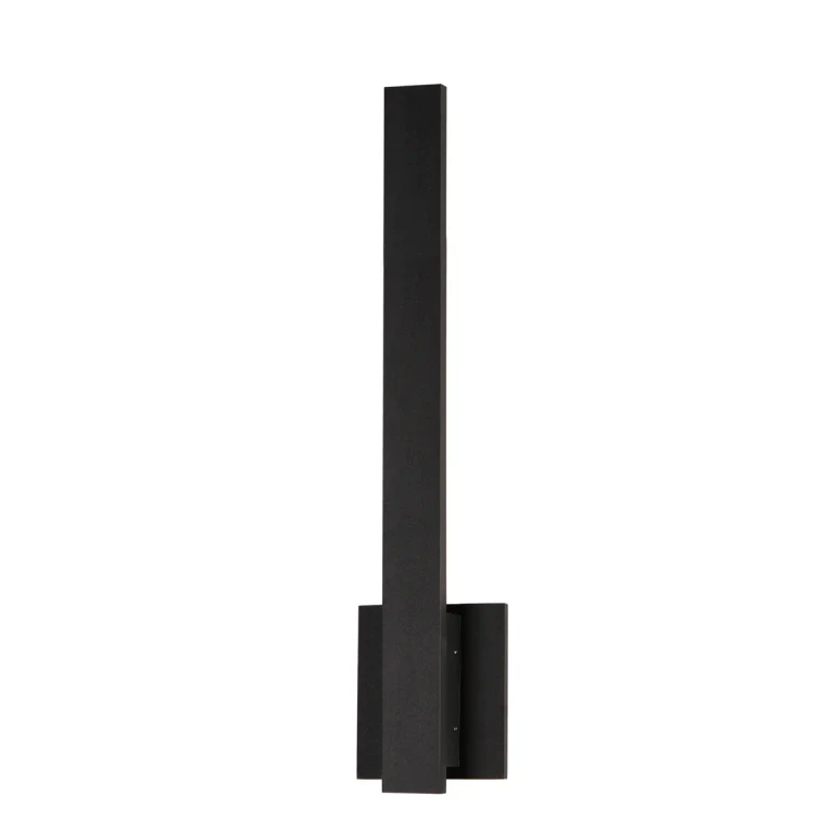 Black LED Outdoor Wall Sconce from the Alumilux Line Collection
