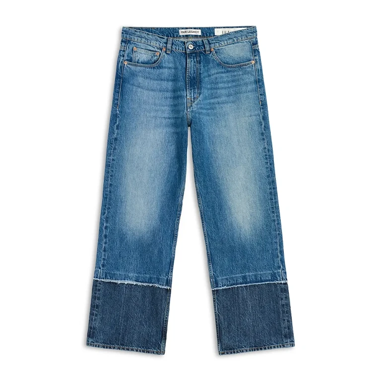 Our Legacy Third Cut Relaxed Fit Jeans in Shelly Wash
