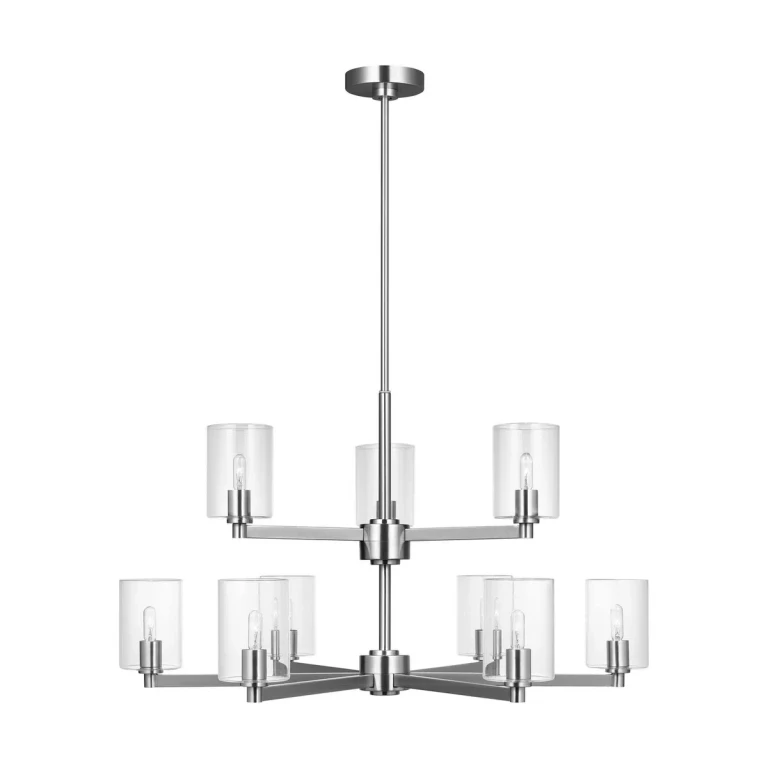 Chrome Chandelier from the Fullton Collection